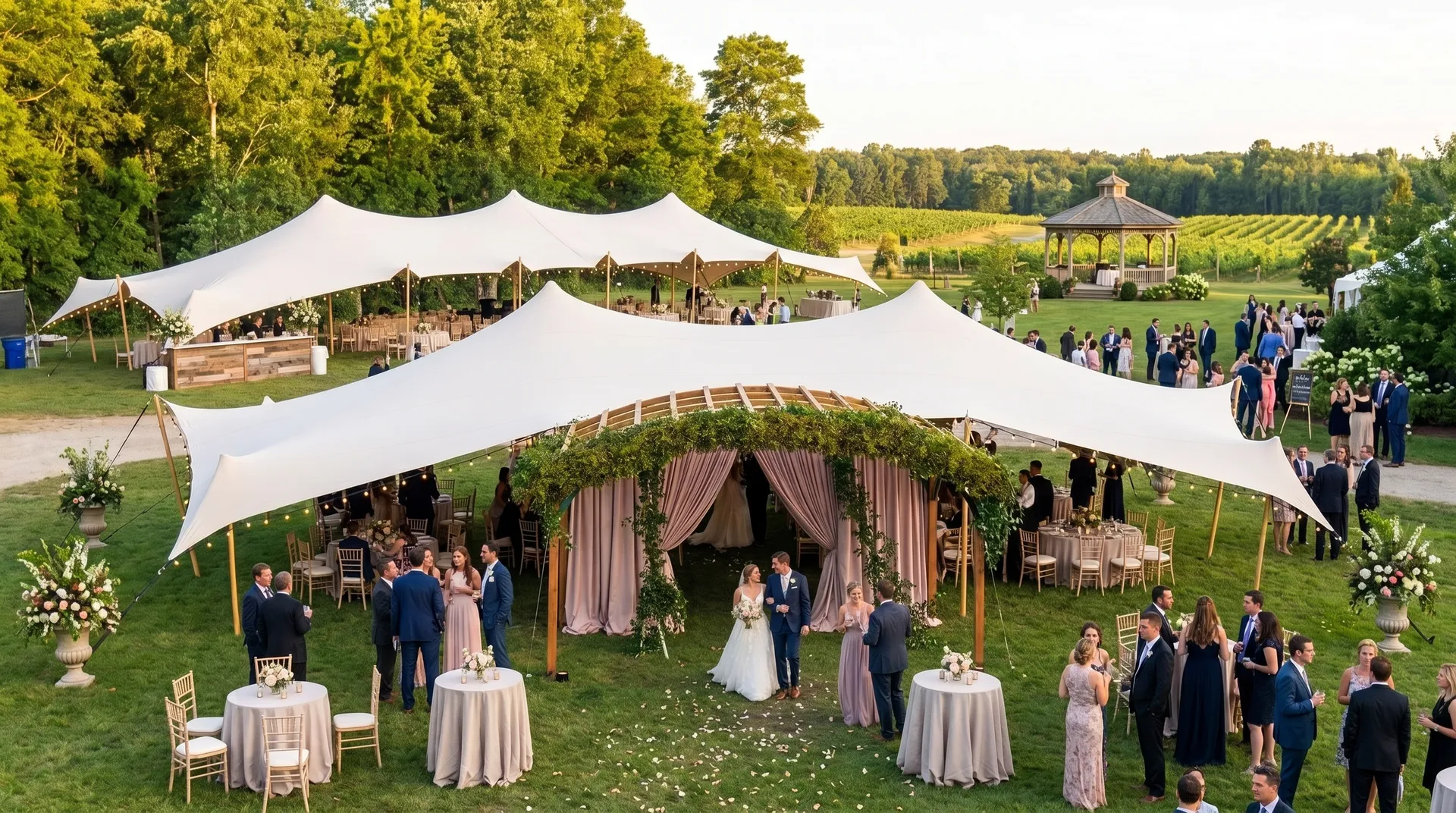 Stretch Tent Wedding 7