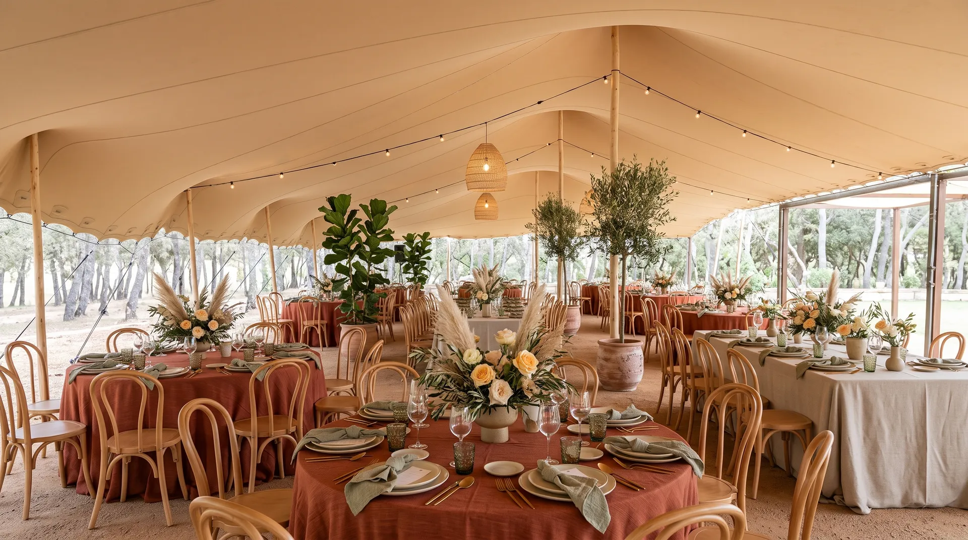Stretch Tent Wedding 8