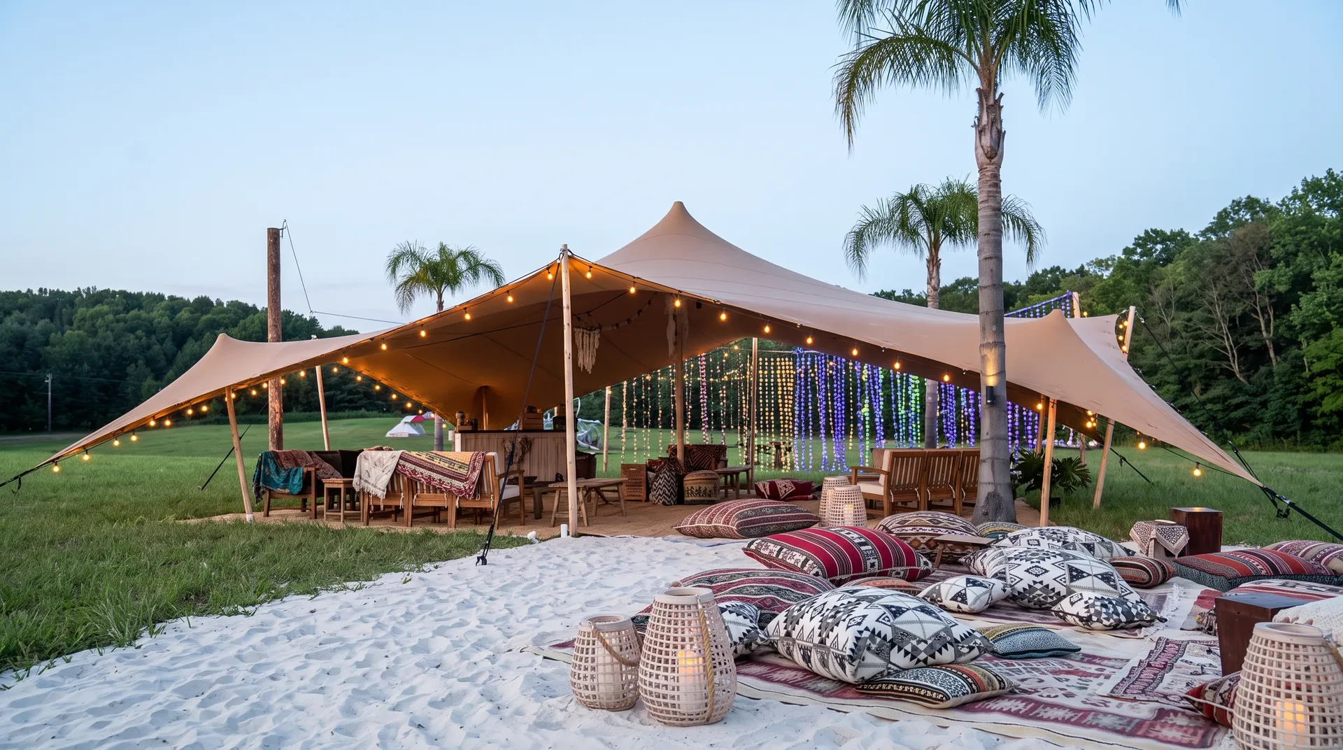 Stretch Tent Wedding 14