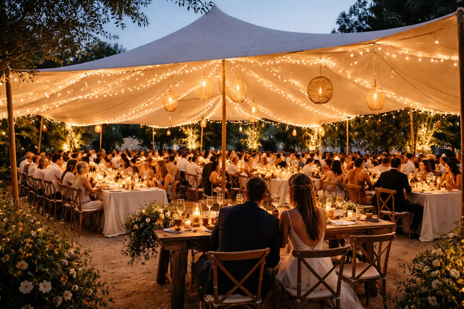 Stretch Tent Wedding 17